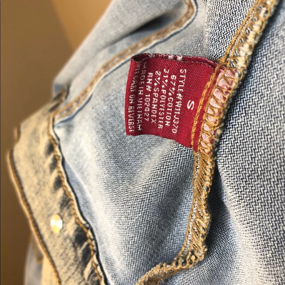 💕Jean Jacket - Picture 5 of 5